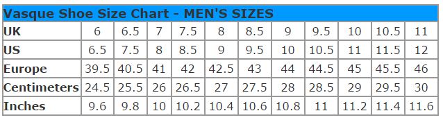 Shoe size hot sale men 42